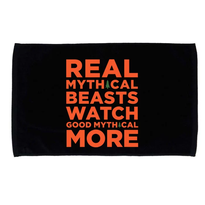 Real Mythical Beasts Watch Good Mythical More Microfiber Hand Towel