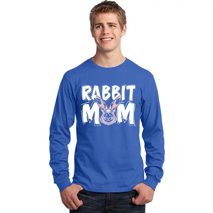 Rabbit Mom Bunny Mama Rabbit Mother Bunny Owner Gift Long Sleeve Shirt