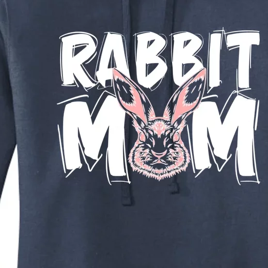 Rabbit Mom Bunny Mama Rabbit Mother Bunny Owner Gift Women's Pullover Hoodie