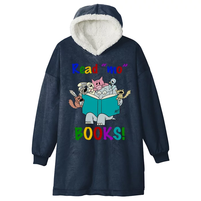 Read Mo Books Elephant Animals Hooded Wearable Blanket