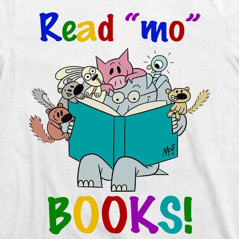 Read Mo Books Elephant Animals T-Shirt
