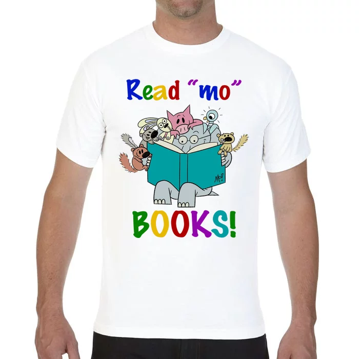 Read Mo Books Elephant Animals Comfort Colors T-Shirt