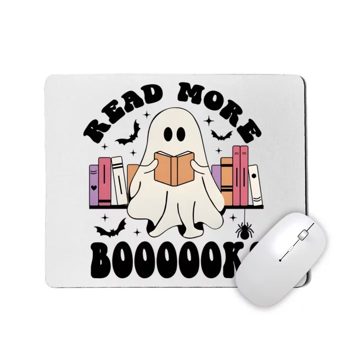 Read More Books Funny Halloween Ghost Books Mousepad