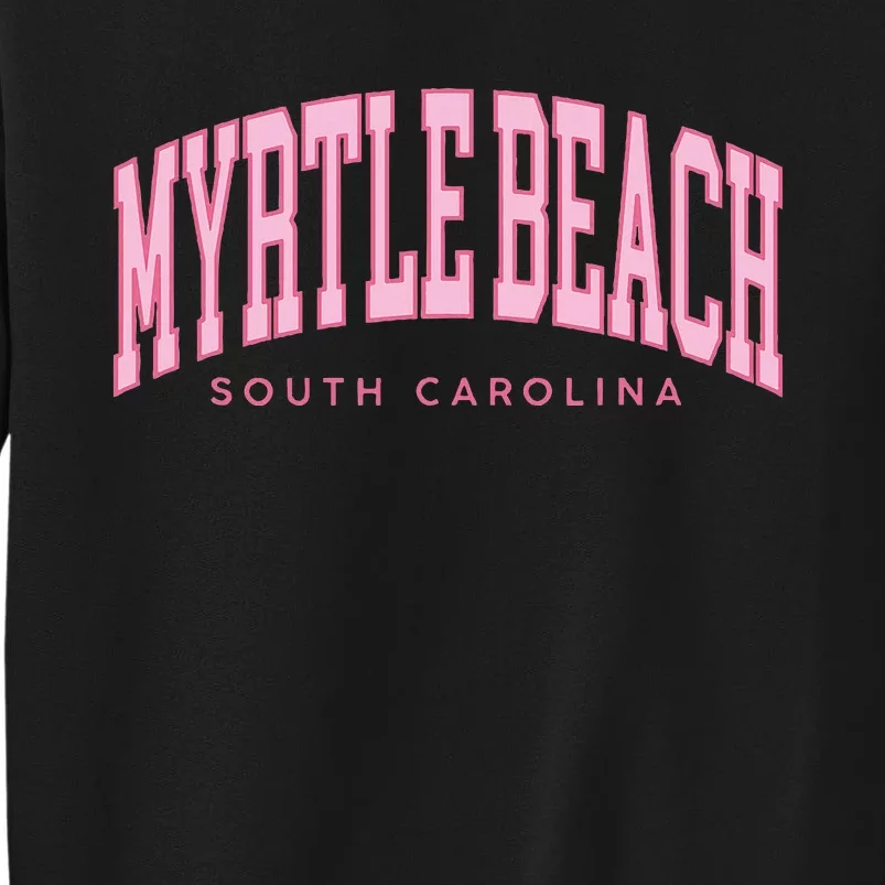 Retro Myrtle Beach South Carolina Beach Summer Sweatshirt