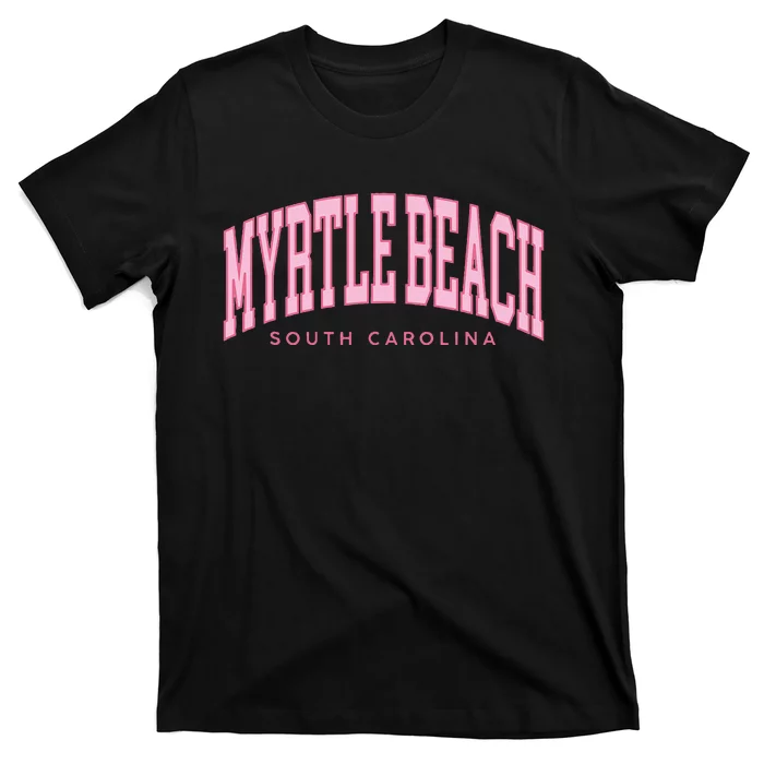 Retro Myrtle Beach South Carolina Beach Summer T-Shirt