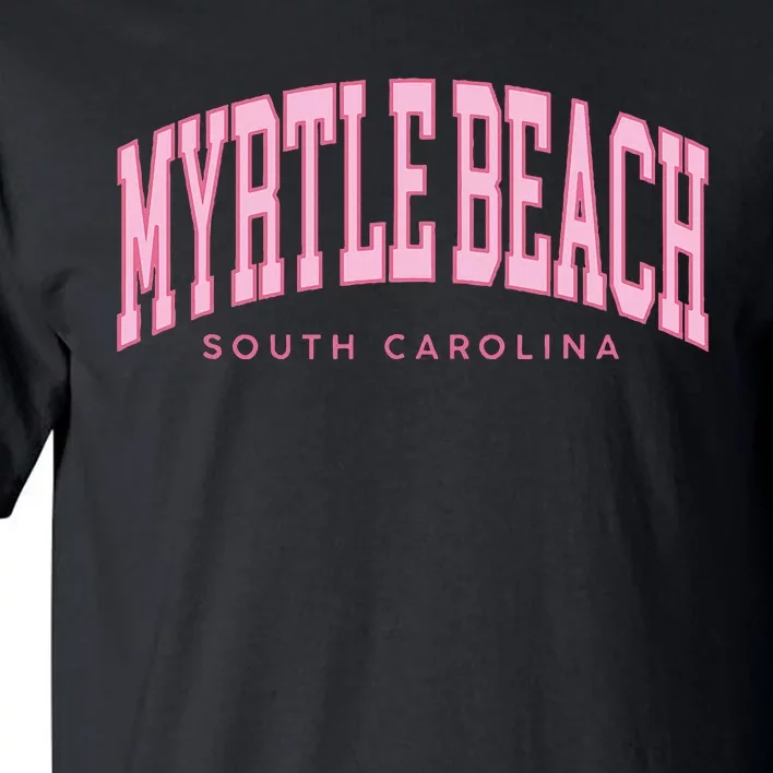 Retro Myrtle Beach South Carolina Beach Summer Tall T-Shirt