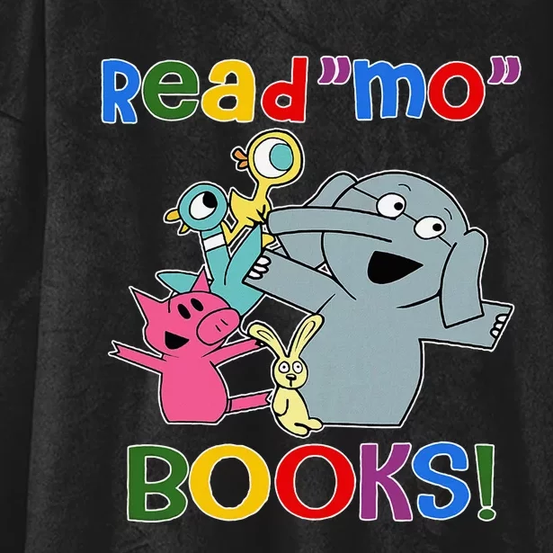 Read Mo Book Cute School Teacher Librarian Elephant Pigeon Hooded Wearable Blanket