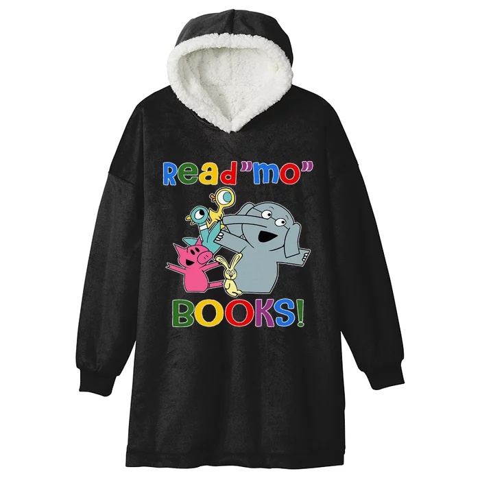 Read Mo Book Cute School Teacher Librarian Elephant Pigeon Hooded Wearable Blanket