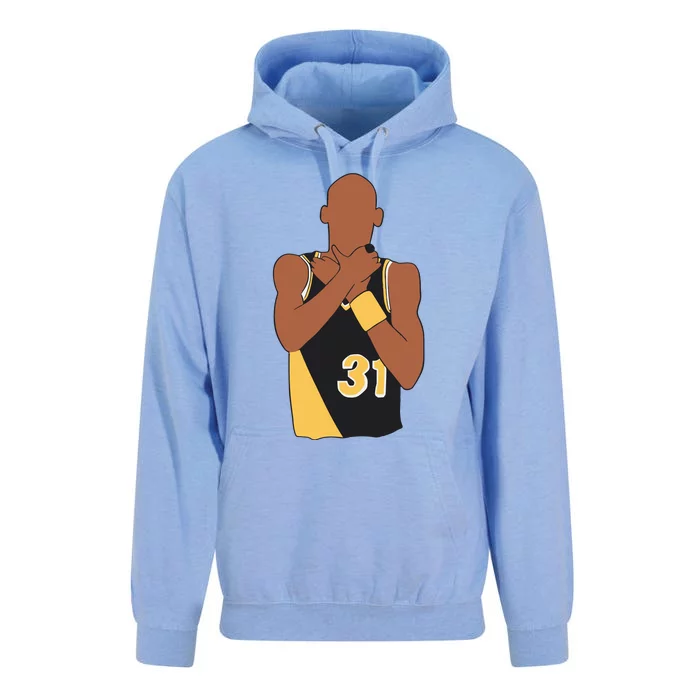 Reggie Miller Choke Unisex Surf Hoodie