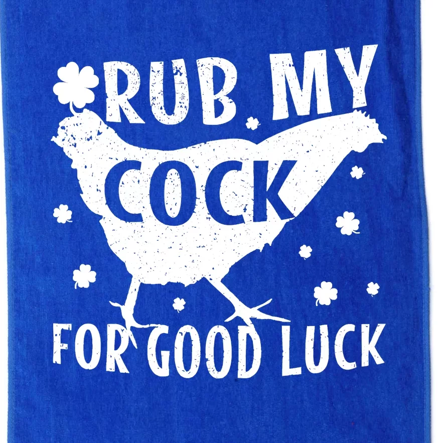 Rub My Cock For Good Luck Platinum Collection Golf Towel