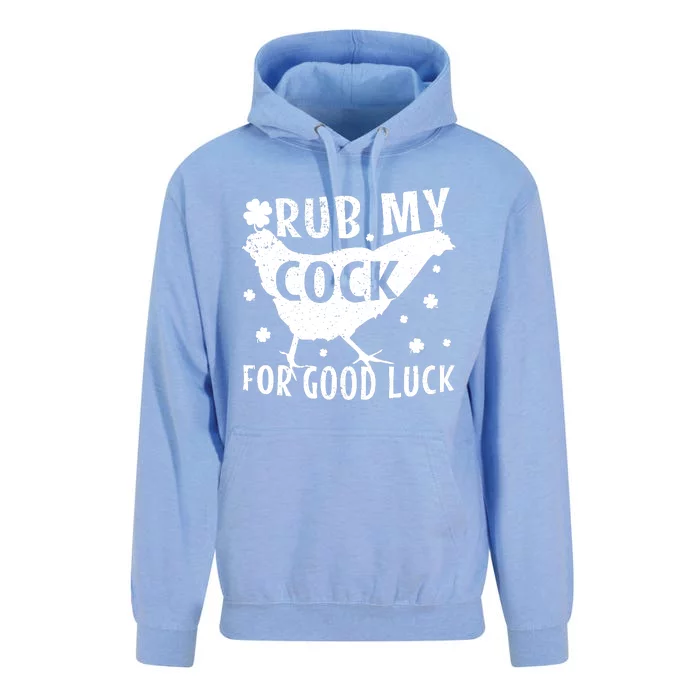 Rub My Cock For Good Luck Unisex Surf Hoodie