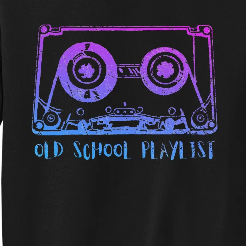 Retro Music Cassette Tape Mixtape. I Love The 80s Tall Sweatshirt