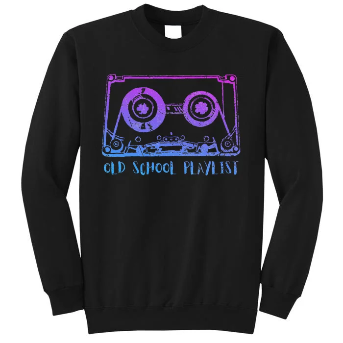 Retro Music Cassette Tape Mixtape. I Love The 80s Tall Sweatshirt