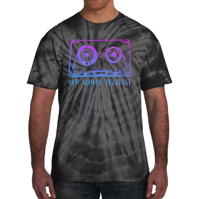 Retro Music Cassette Tape Mixtape. I Love The 80s Tie-Dye T-Shirt