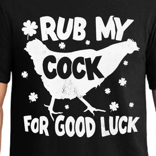 Rub My Cock For Good Luck St Patrick's Day Pajama Set