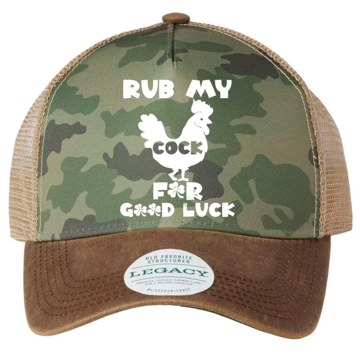 rub my cock for good luck Legacy Tie Dye Trucker Hat