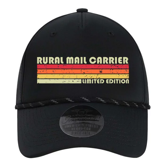 Rural Mail Carrier Funny Job Title Birthday Worker Idea Performance The Dyno Cap