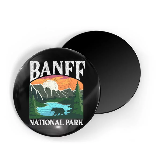 Rocky Mountains Canada Banff National Park Magnet