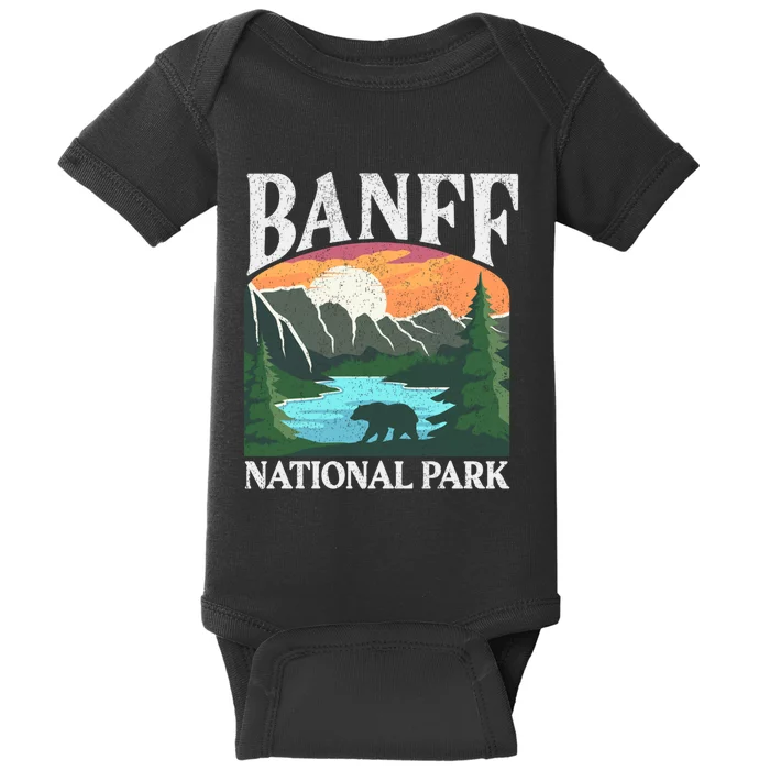 Rocky Mountains Canada Banff National Park Baby Bodysuit