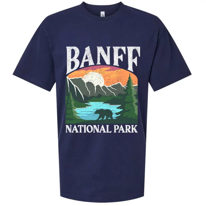 Rocky Mountains Canada Banff National Park Sueded Cloud Jersey T-Shirt