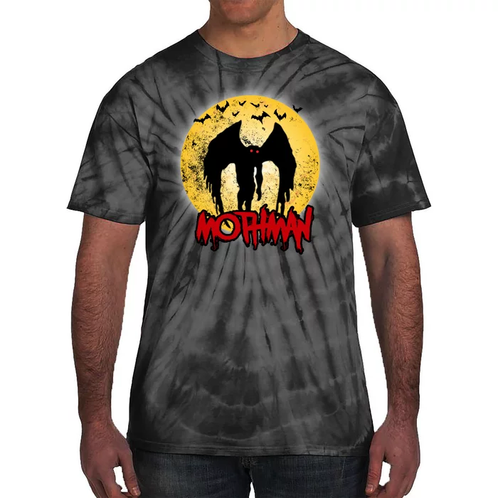 Retro Mothman Cover Tie-Dye T-Shirt