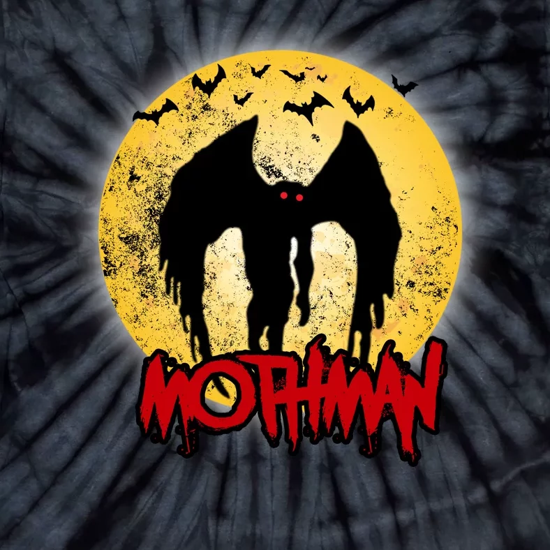 Retro Mothman Cover Tie-Dye T-Shirt