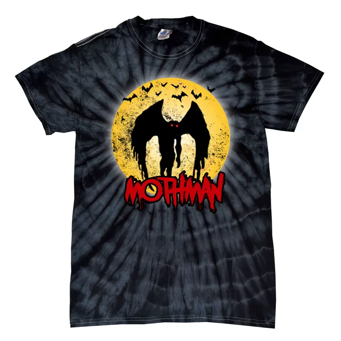 Retro Mothman Cover Tie-Dye T-Shirt