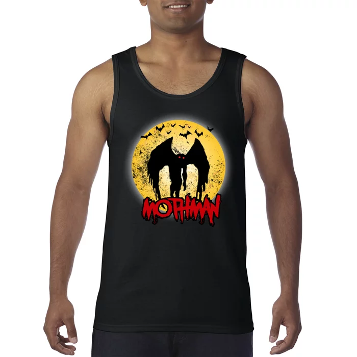 Retro Mothman Cover Tank Top