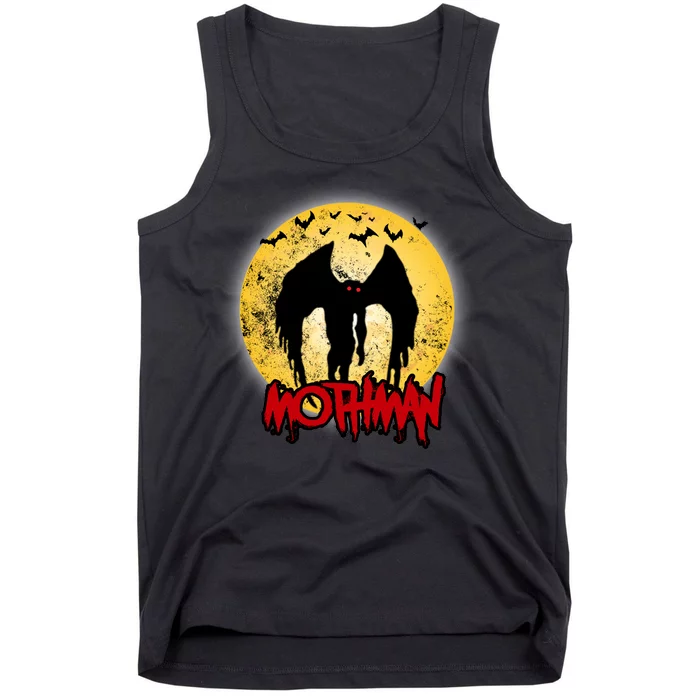 Retro Mothman Cover Tank Top