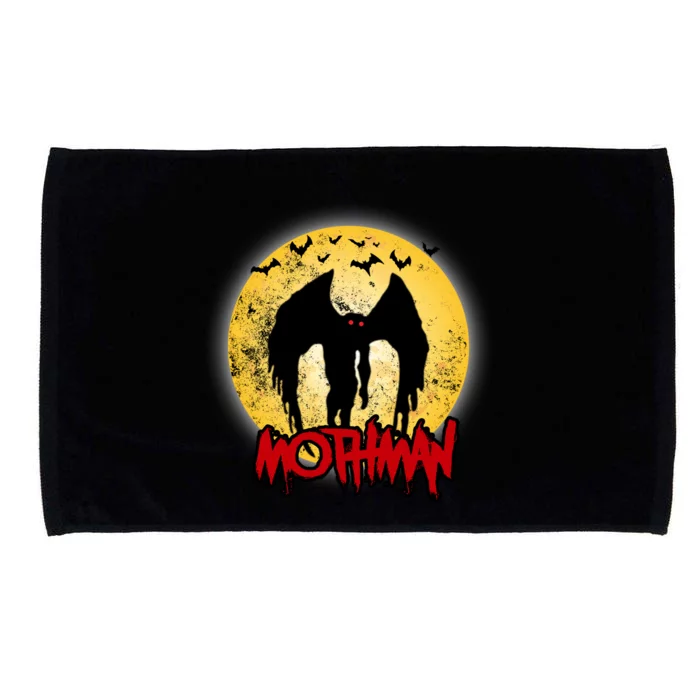 Retro Mothman Cover Microfiber Hand Towel