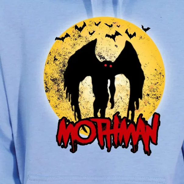 Retro Mothman Cover Unisex Surf Hoodie