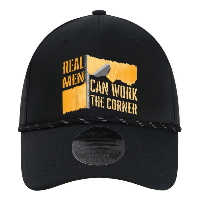 Real Men Can Work Corner For Construction Drywall Finishers Performance The Dyno Cap