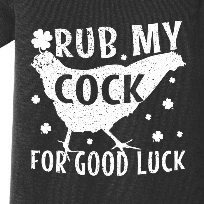 Rub My Cock For Good Luck Baby Bodysuit