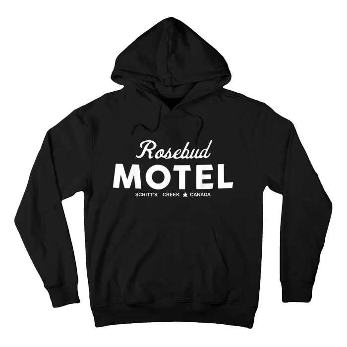 Rosebud Motel Canada Cannabis Funny Humor Hoodie