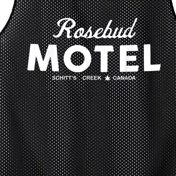 Rosebud Motel Canada Cannabis Funny Humor Mesh Reversible Basketball Jersey Tank