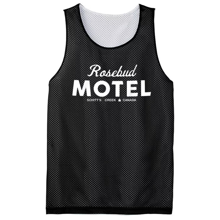 Rosebud Motel Canada Cannabis Funny Humor Mesh Reversible Basketball Jersey Tank