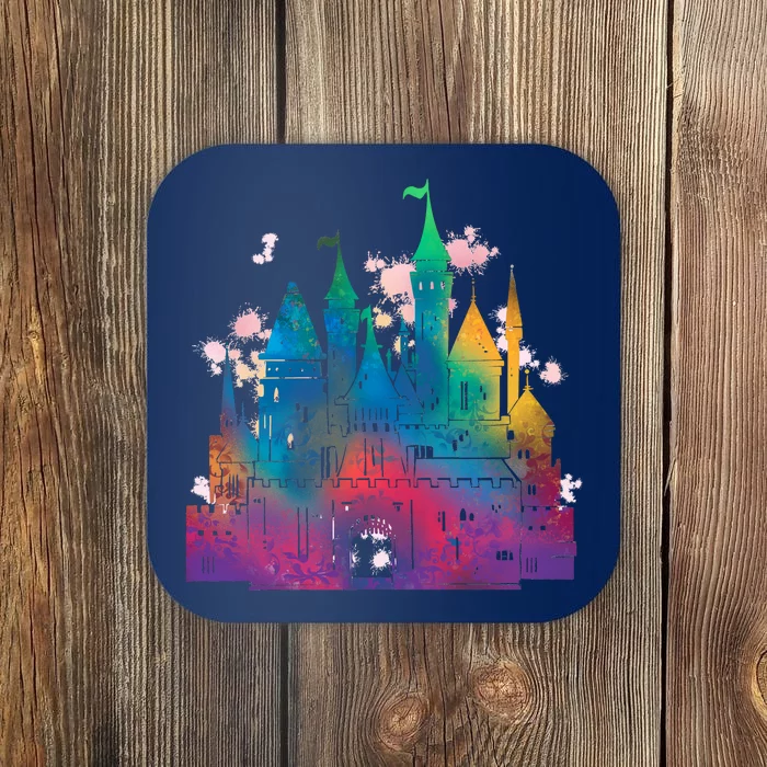 Rainbow Magical Castle Coaster