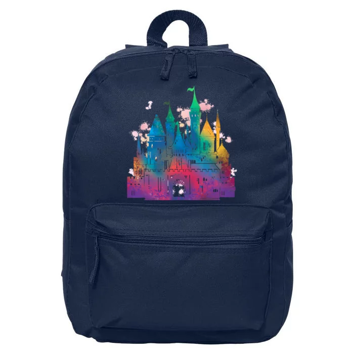 Rainbow Magical Castle 16 in Basic Backpack