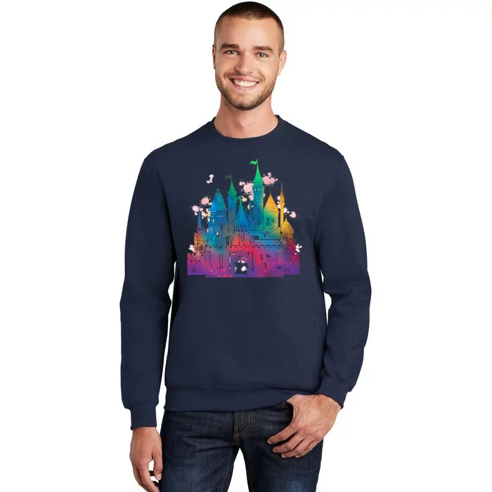 Rainbow Magical Castle Tall Sweatshirt