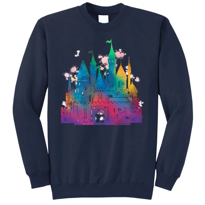 Rainbow Magical Castle Tall Sweatshirt