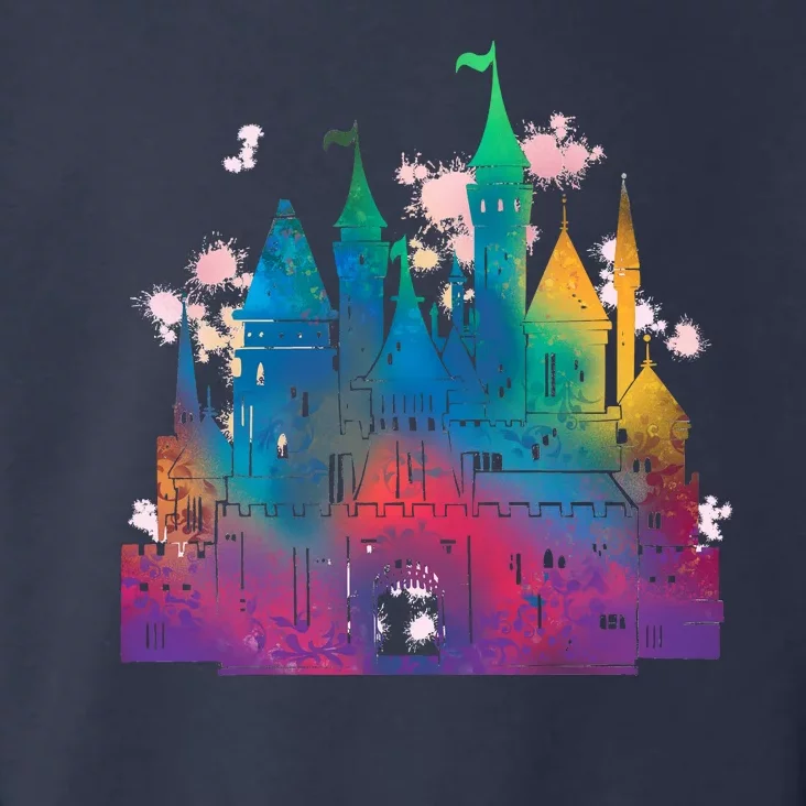 Rainbow Magical Castle Toddler Hoodie