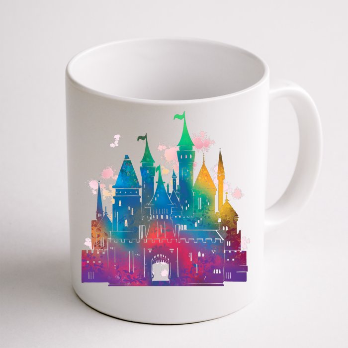 Rainbow Magical Castle Coffee Mug