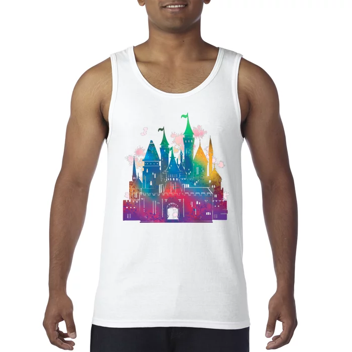 Rainbow Magical Castle Tank Top