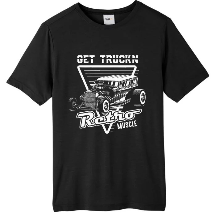 Retro Muscle Cars Hot Rod American Classic Old Automobile ChromaSoft Performance T-Shirt