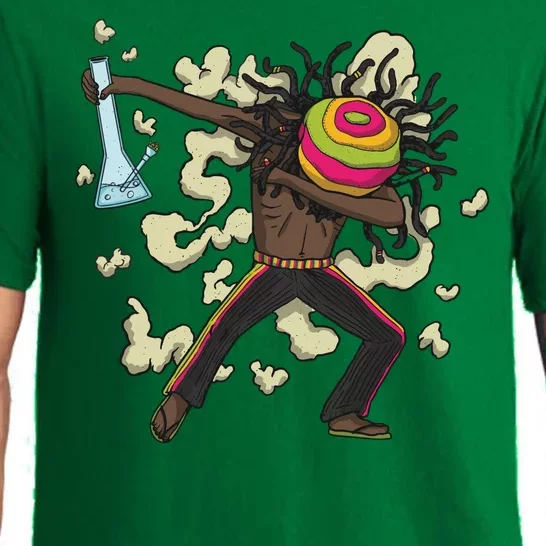 Rasta Man Dabbing Pajama Set