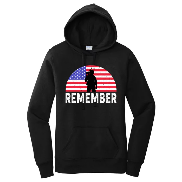 Remember Memorial Day T Women's Pullover Hoodie