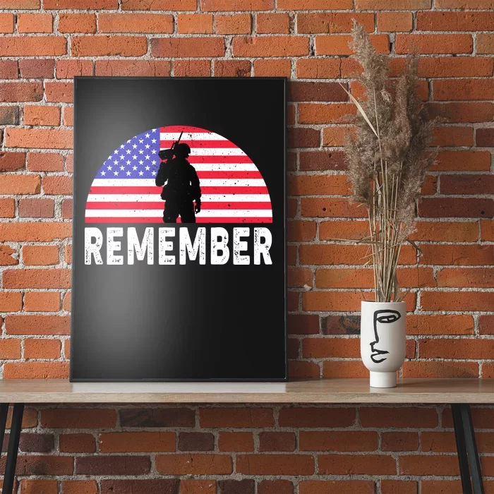 Remember Memorial Day T Poster