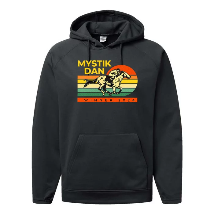 Racing Mystik Dan Winner 2024 Betting Performance Fleece Hoodie