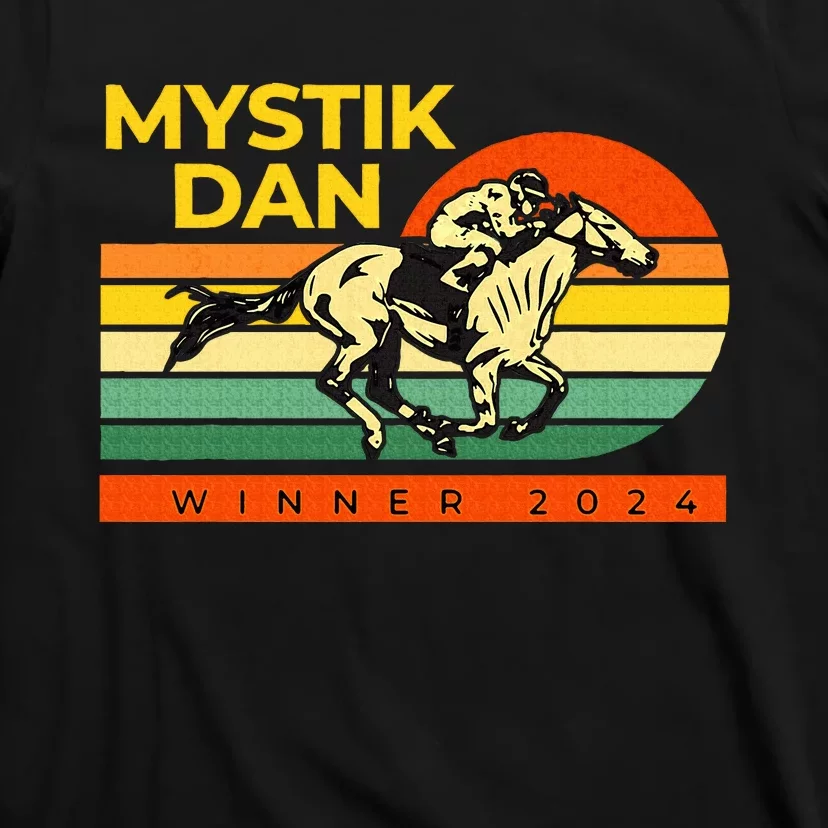 Racing Mystik Dan Winner 2024 Betting T-Shirt