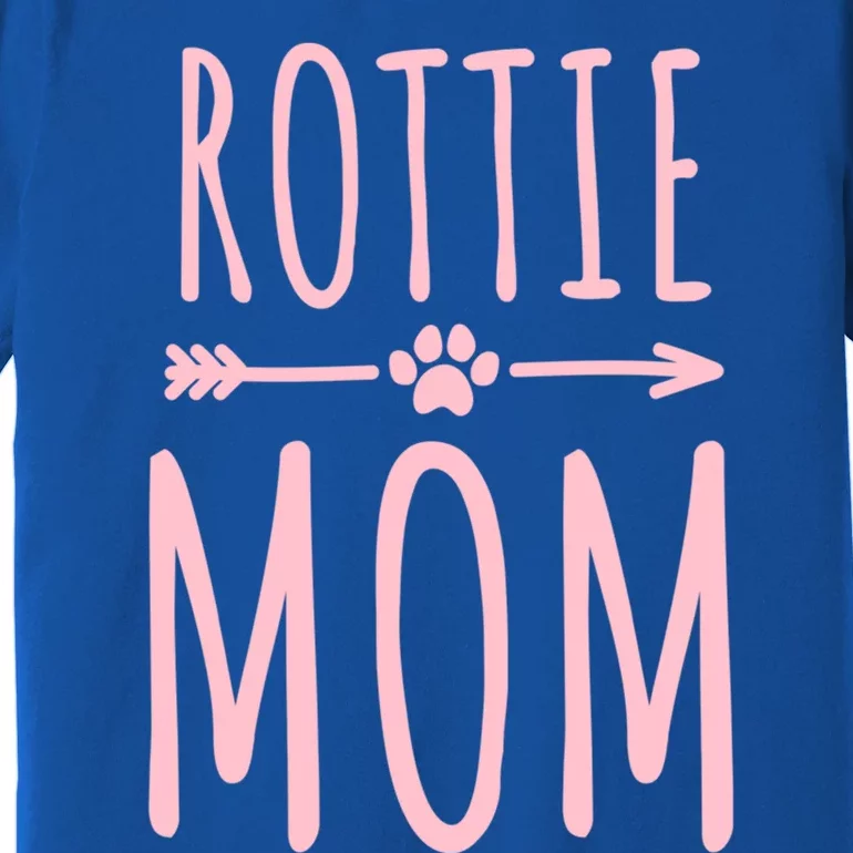 Rottweiler Mom Dog Owner Gift Rottie Mom Gift Premium T-Shirt